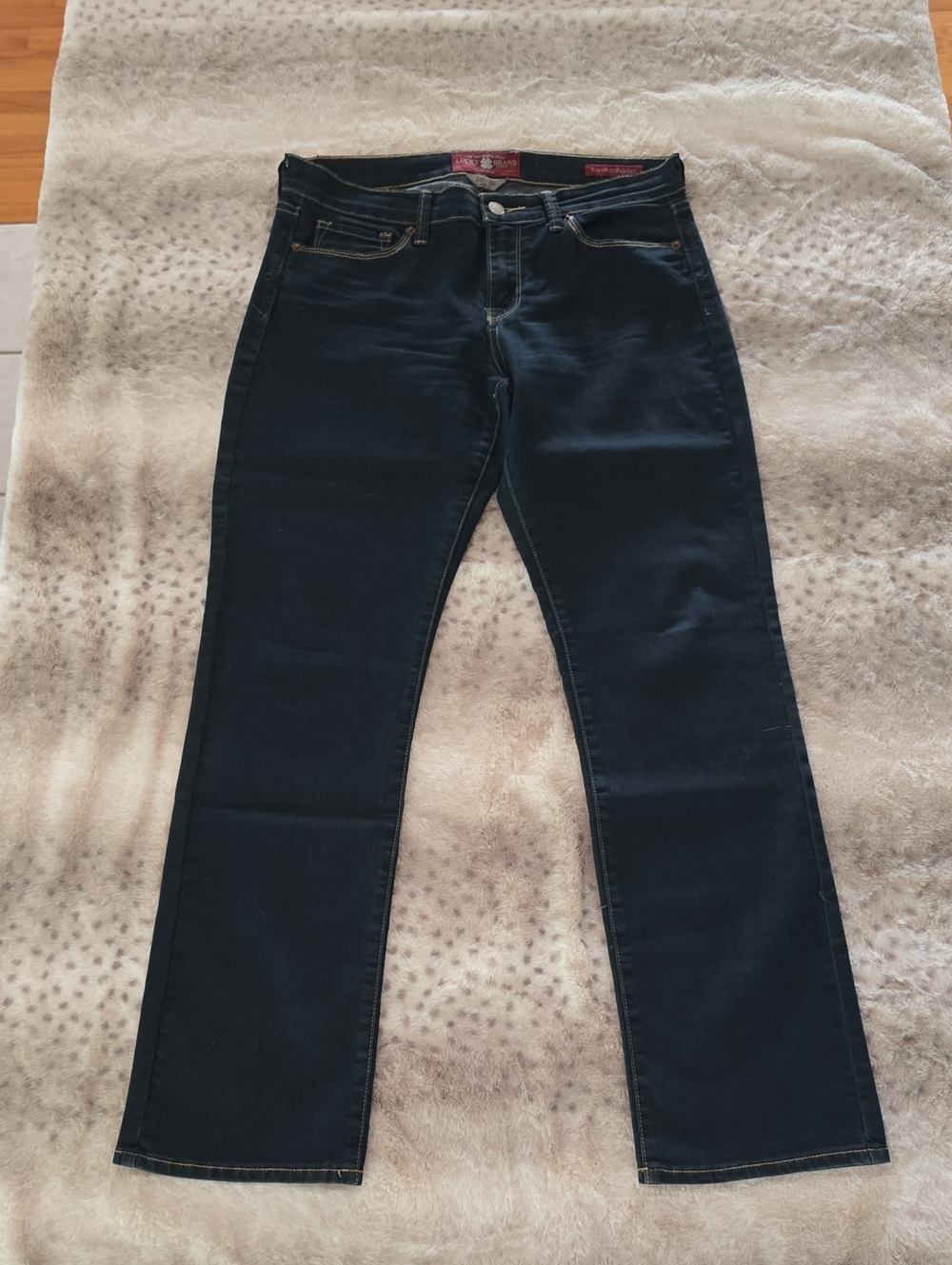 Lucky Brand Sofia Straight Dark Indigo Jeans - Sz 10/30 Ankle